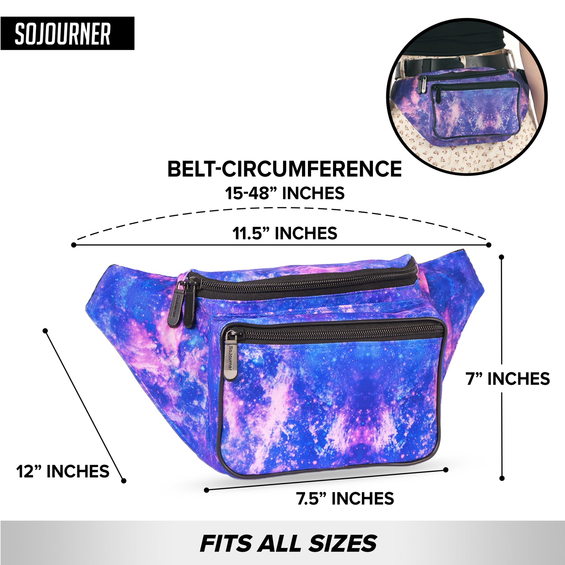 Outter Space Fanny Pack