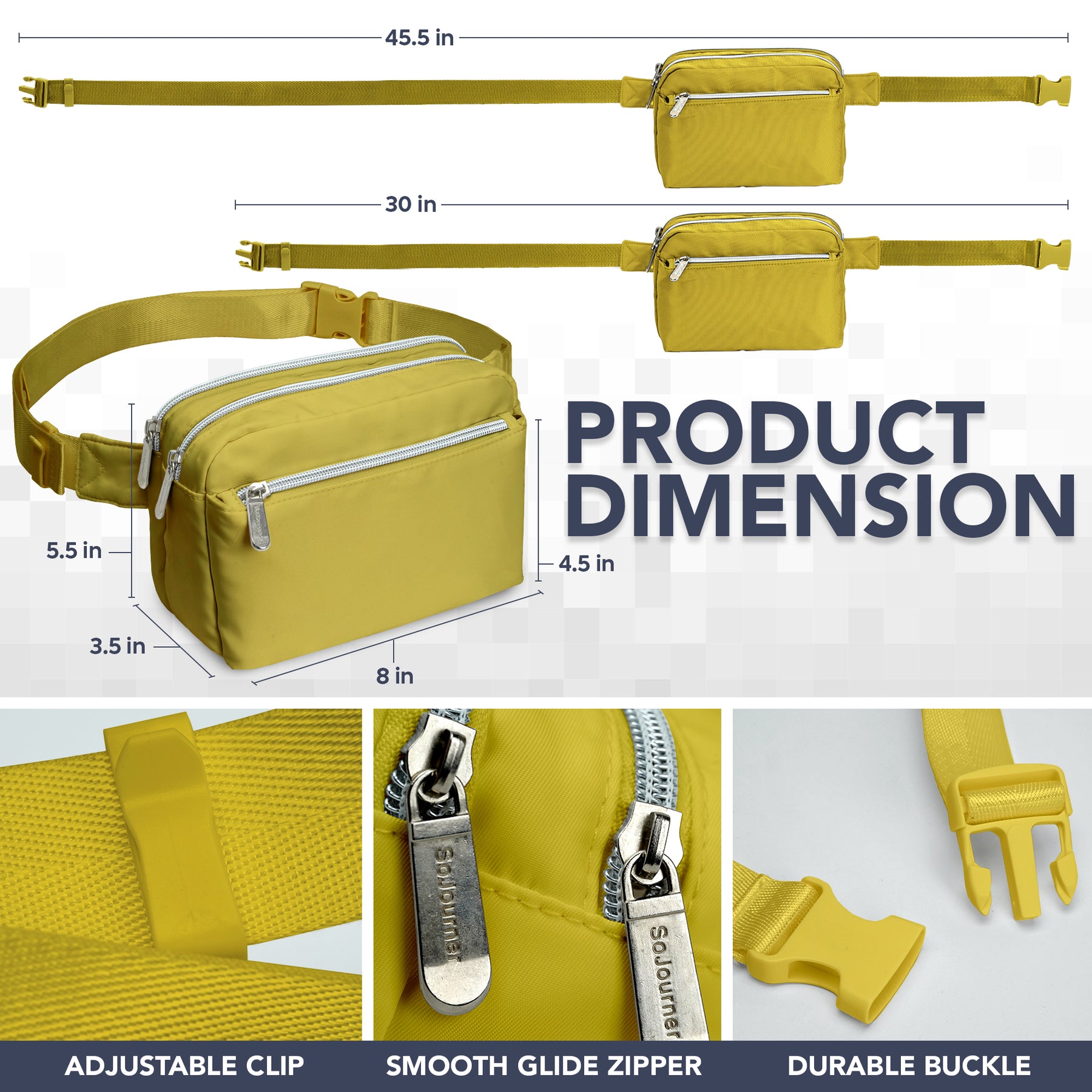 Olive Green Fanny Pack Belt Bag for Women I Cross Body Fanny Packs for Women - Crossbody Bags small Waist Bag Men