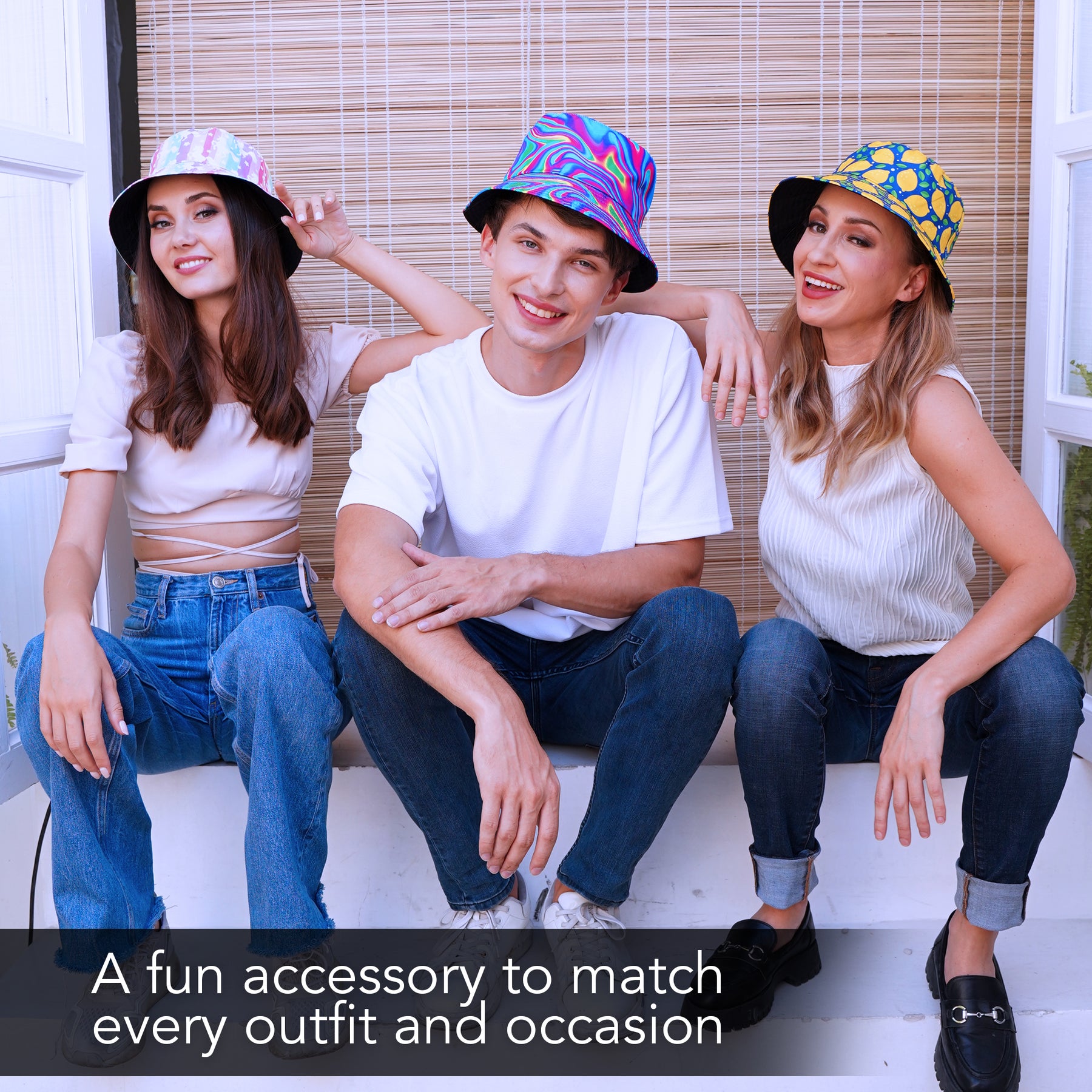 Rave Bucket Hat for Women & Men - Psychedelic