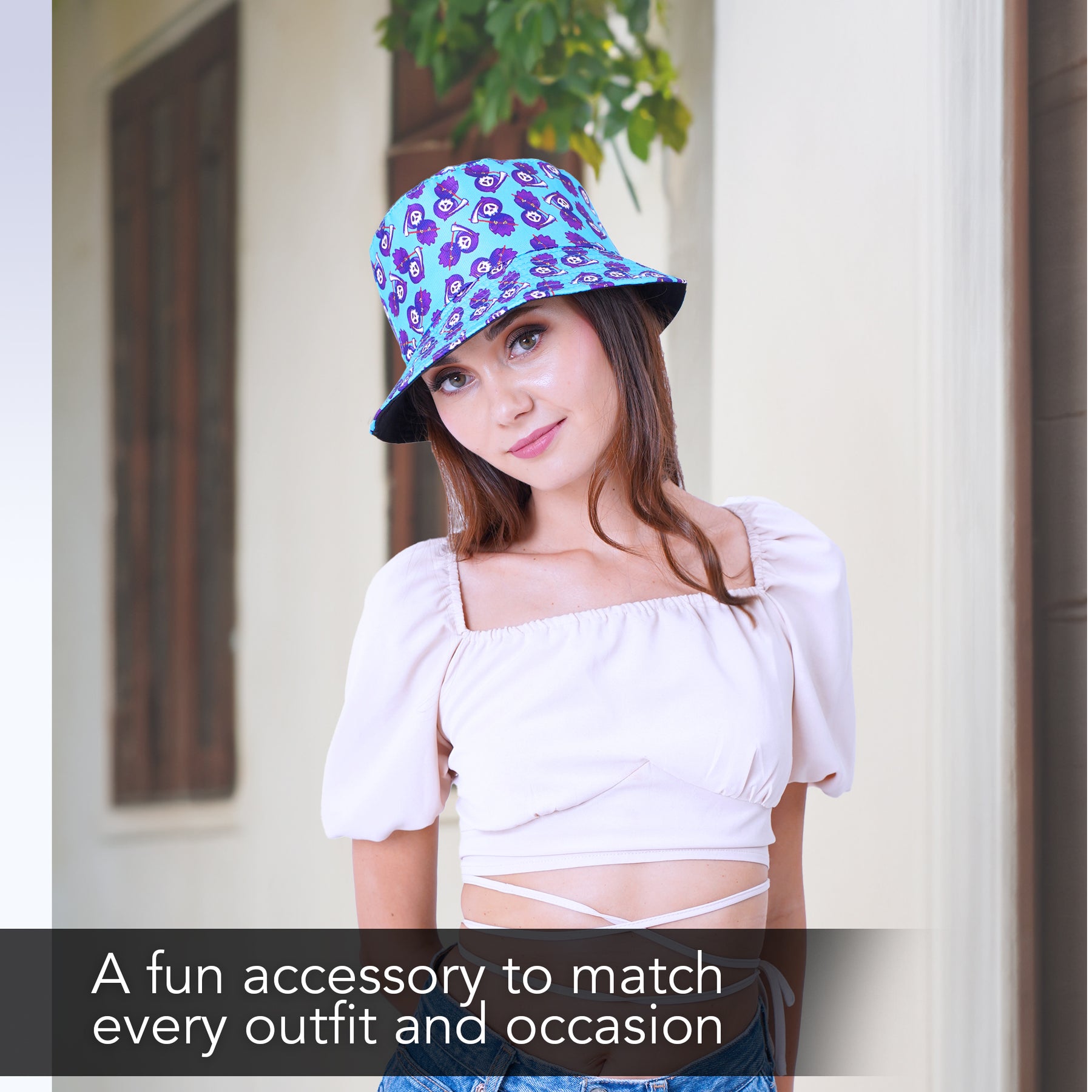 Rave Bucket Hat for Women & Men - Tiny Reaper
