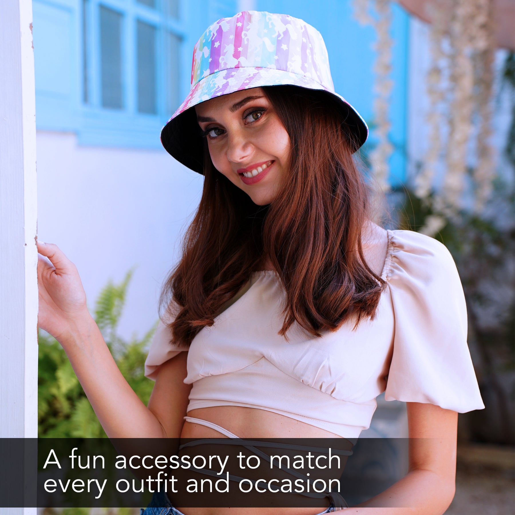 Rave Bucket Hat for Women & Men - Unicorn