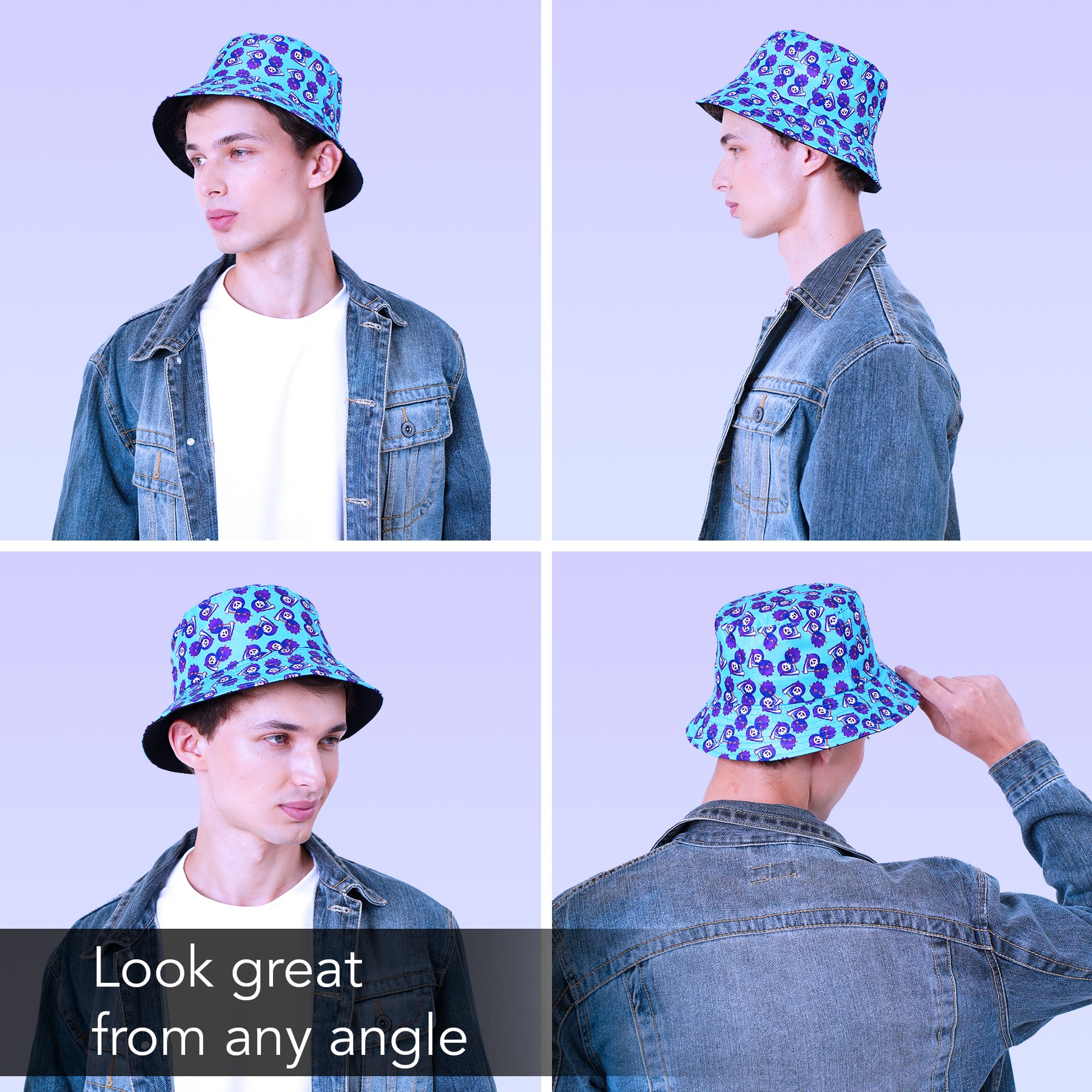 Rave Bucket Hat for Women & Men - Tiny Reaper