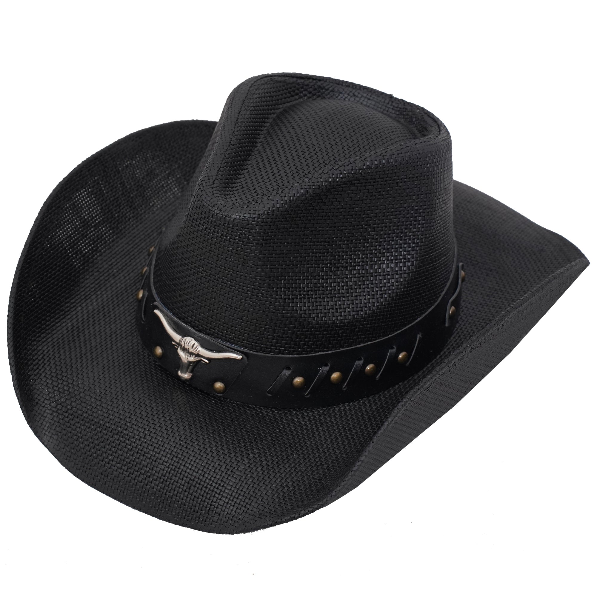 Men & Women's Cowboy Cowgirl Hat - Western Hats for Women, Adjustable Cowboy Hat Men with Wide Brim
