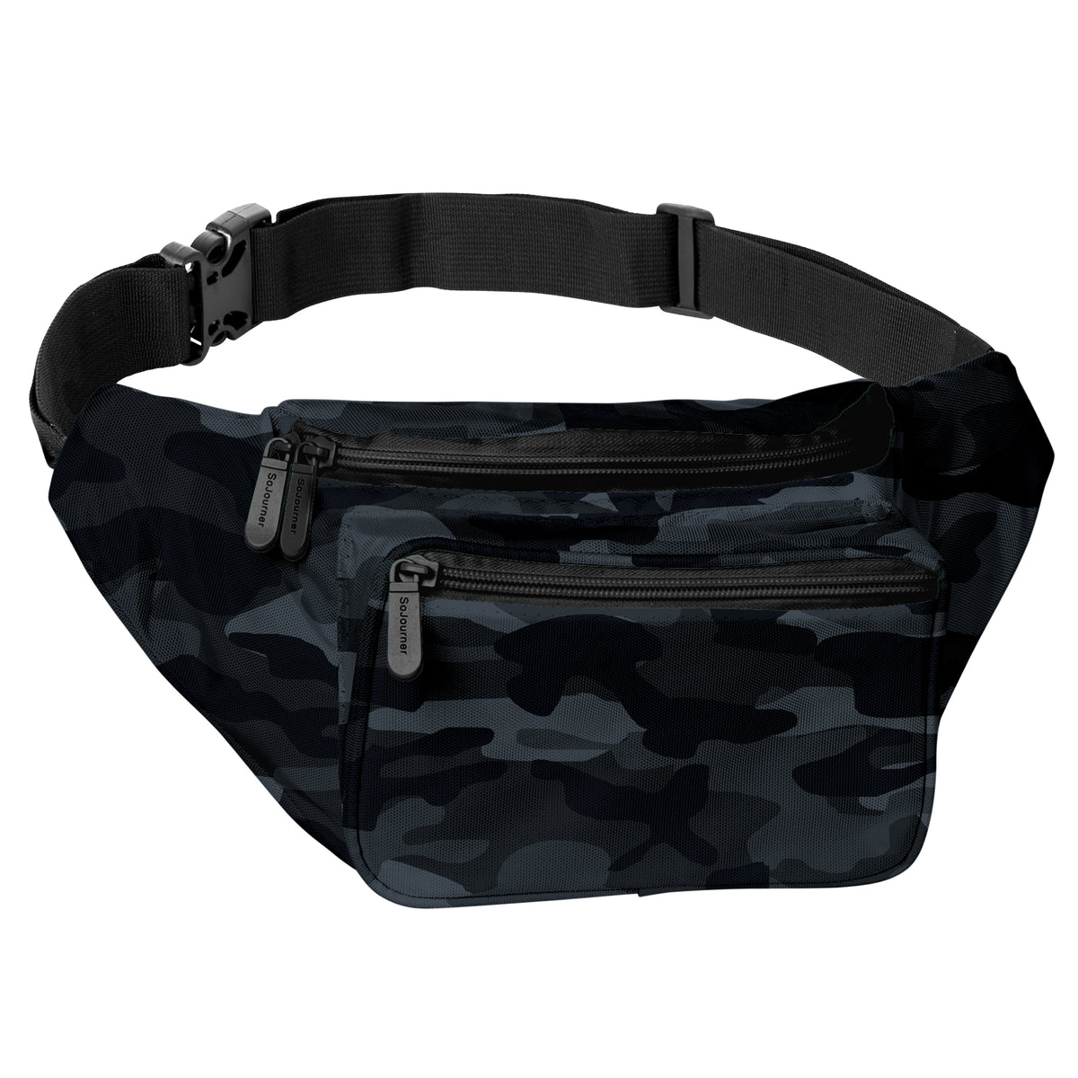 Black Camo Pack Belt Bag I Mens Fanny Packs for Women Fashionable - Crossbody Bag Bum bag Waist Bag Waist Pack