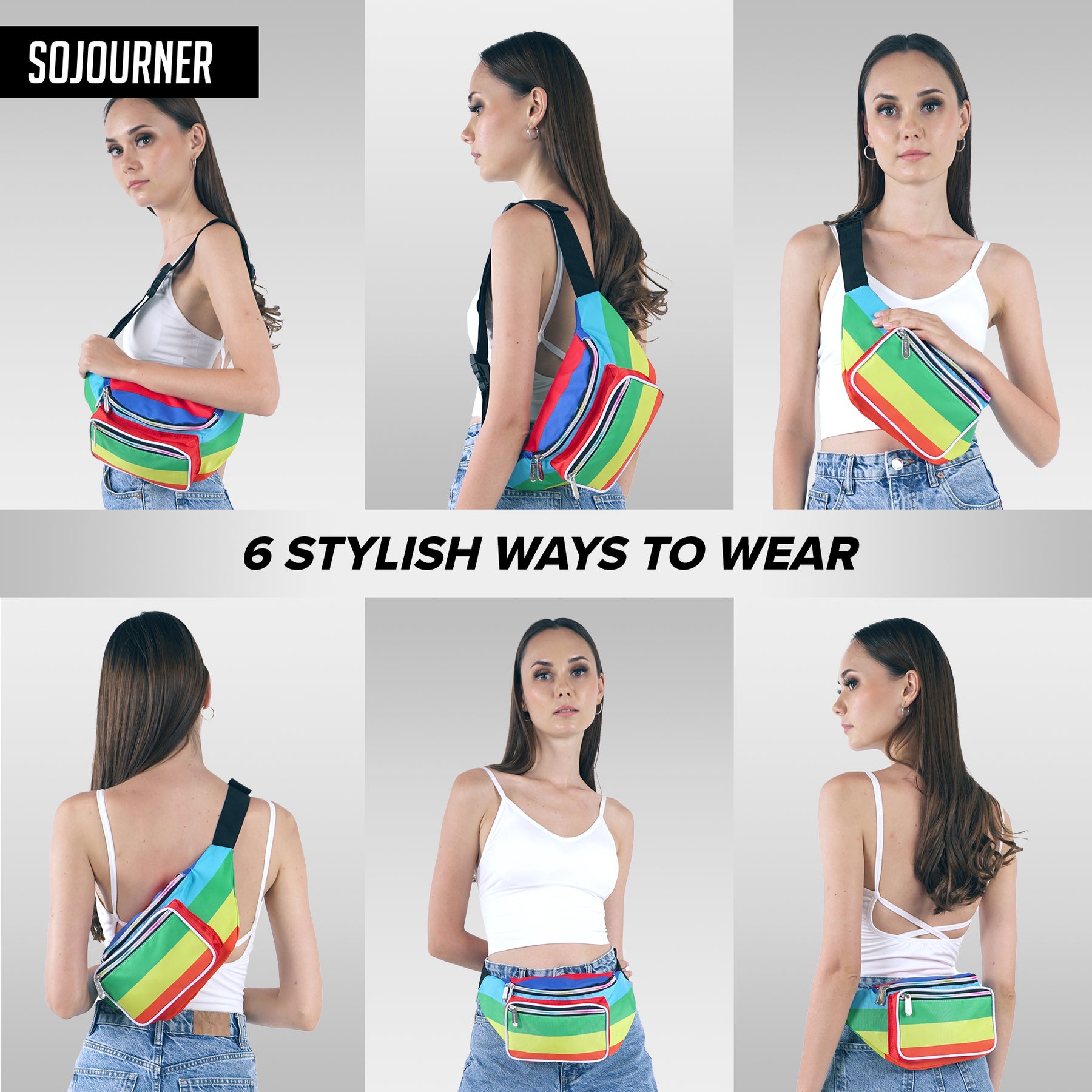Rainbow Fanny Pack