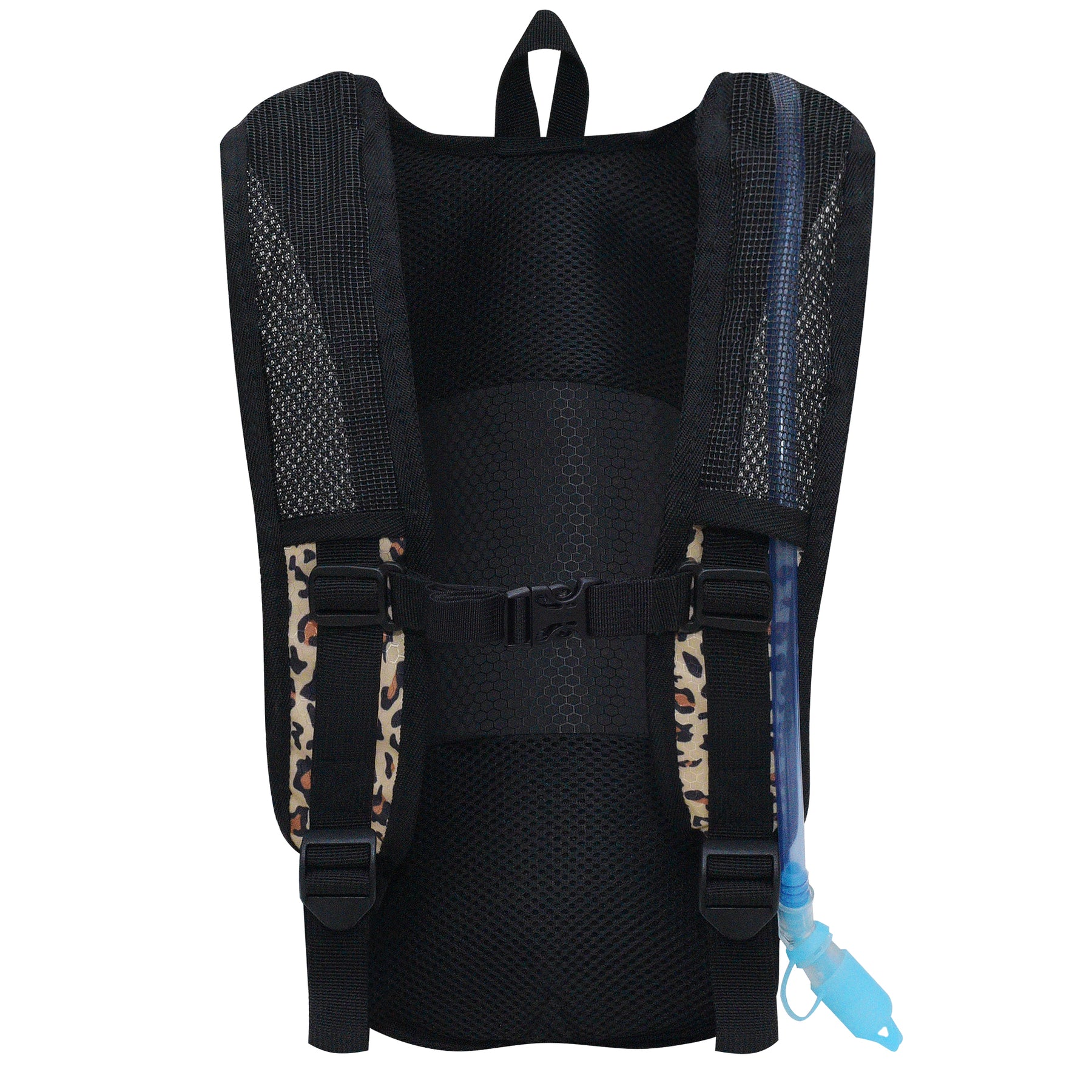 Hydration Pack Backpack - 2L Water Bladder - Cheetah