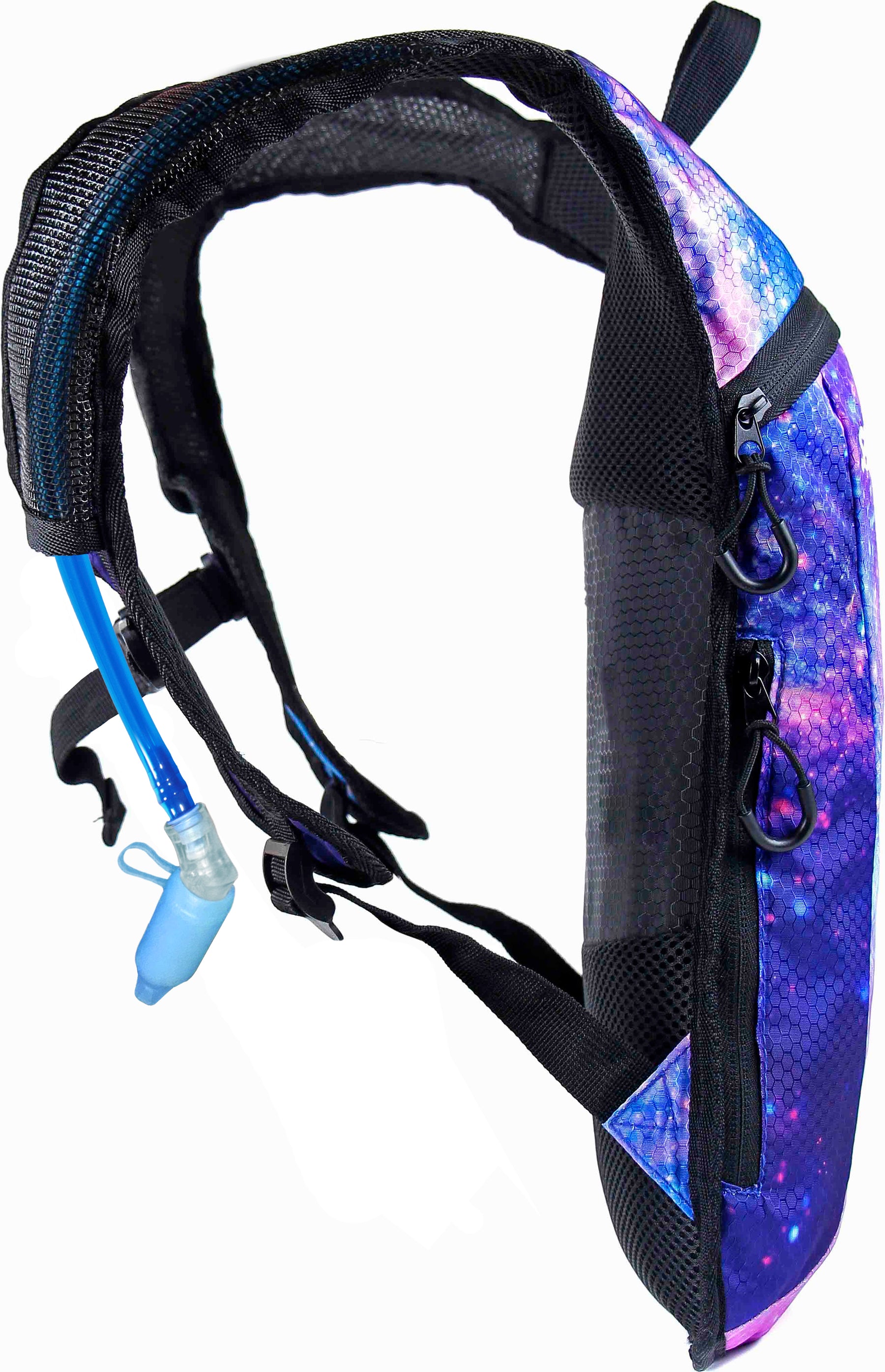 Hydration Pack Backpack - 2L Water Bladder - Galaxy