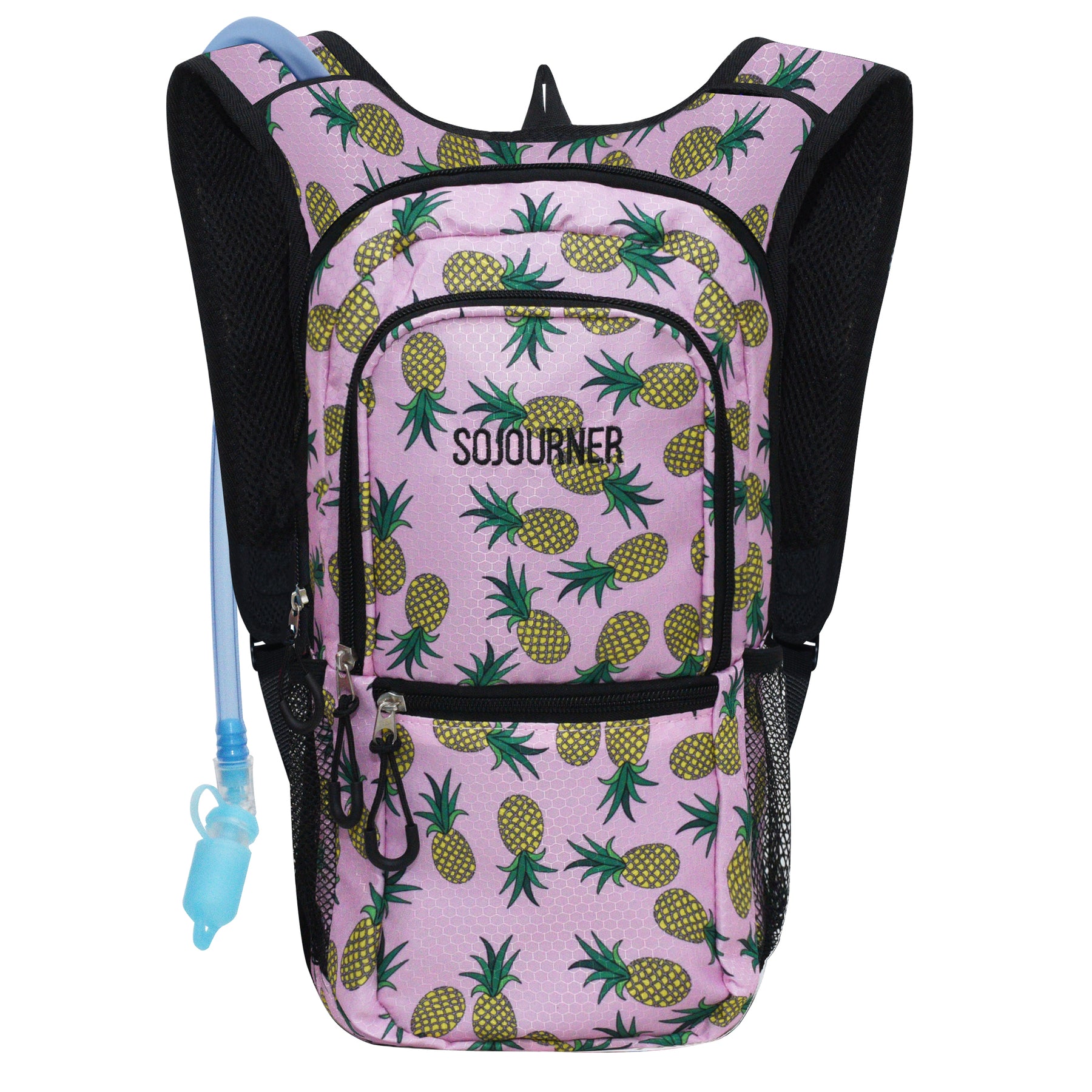 Medium Hydration Pack Backpack - 2L Water Bladder - Pineapple