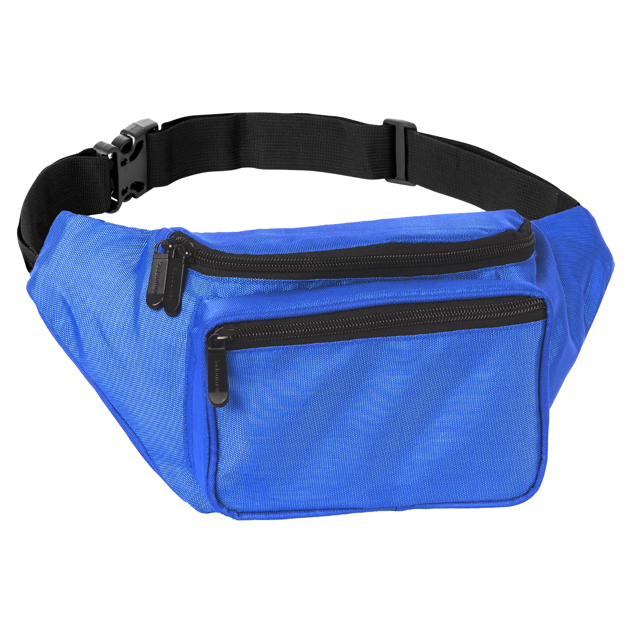Blue and yellow clearance fanny pack
