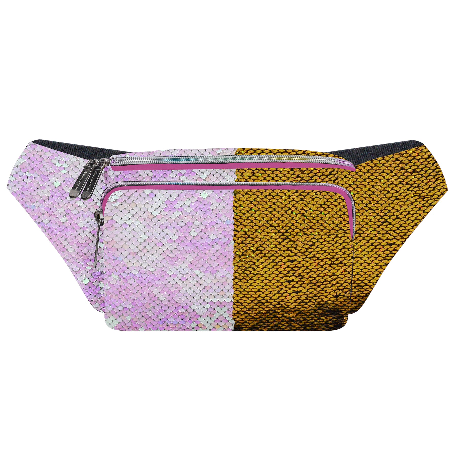 Sequin Iridescent - Gold Fanny Pack