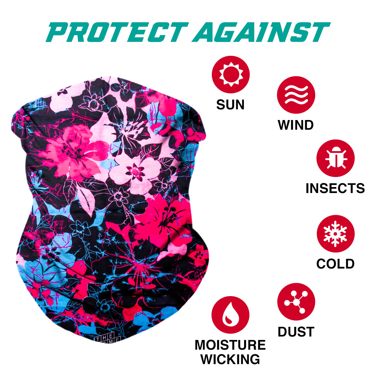 Neck Gaiter Face Mask Bandana Neck Gators Face Coverings for Men & Women I Neck Gator Masks Festival 4