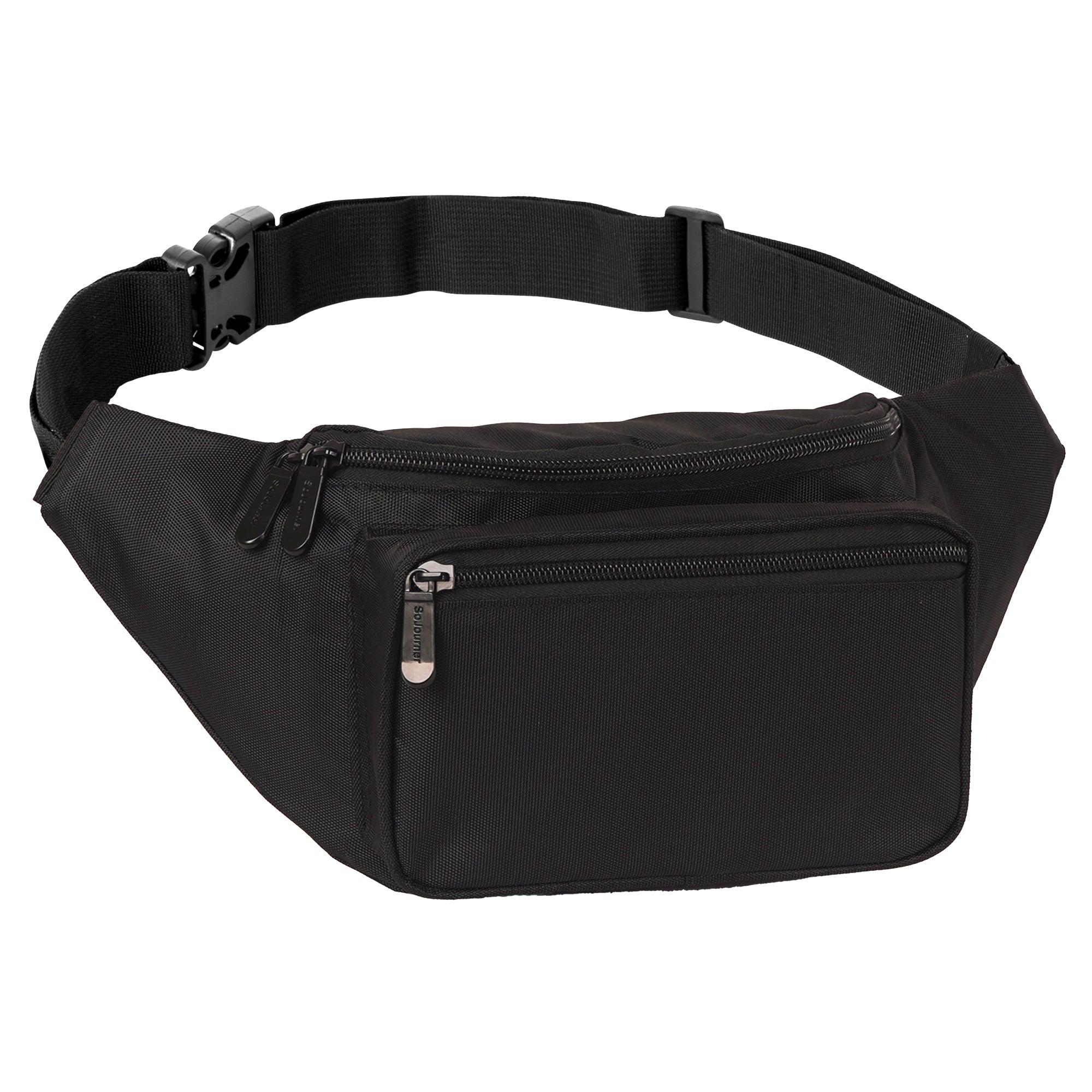 Solid Color Fanny Pack (Black)