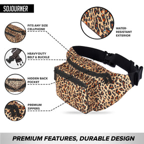 Cheetah Fanny Pack