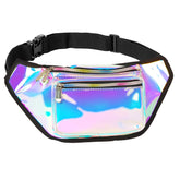 Blue Iridescent Fanny Pack