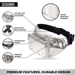 Silver Fanny Pack