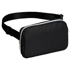 Black Fanny Pack Belt Bag for Women I Cross Body Fanny Packs for Women - Crossbody Bags small Waist Bag Men