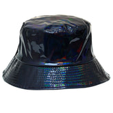 Rave Bucket Hat for Women & Men - Holographic Black