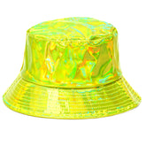 Rave Bucket Hat for Women & Men - Holographic Green