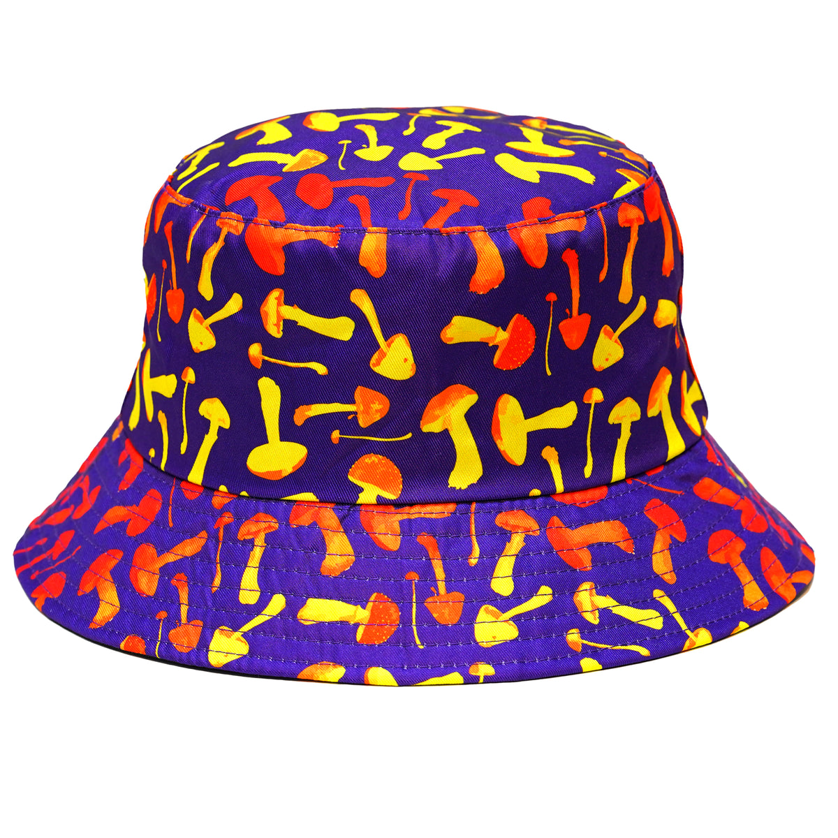 Rave Bucket Hat for Women & Men - Mushroom Purple