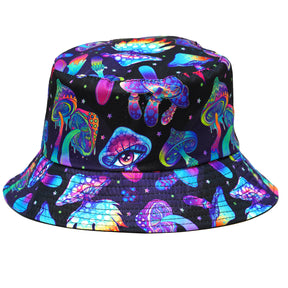 Rave Bucket Hat for Women & Men - Magic Mushroom