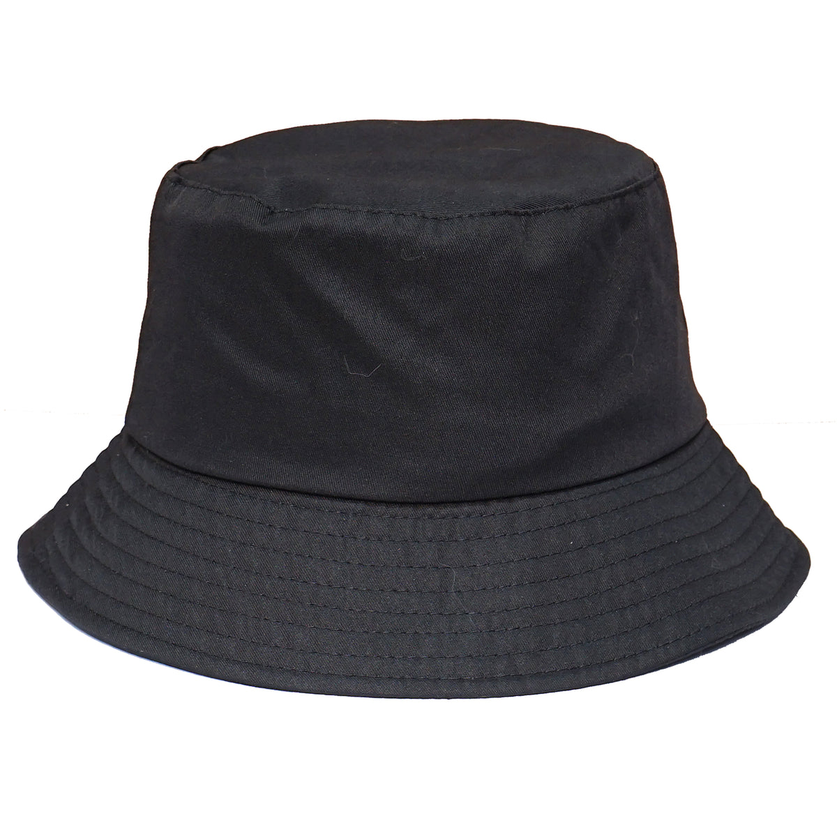 Rave Bucket Hat for Women & Men - Solid Black