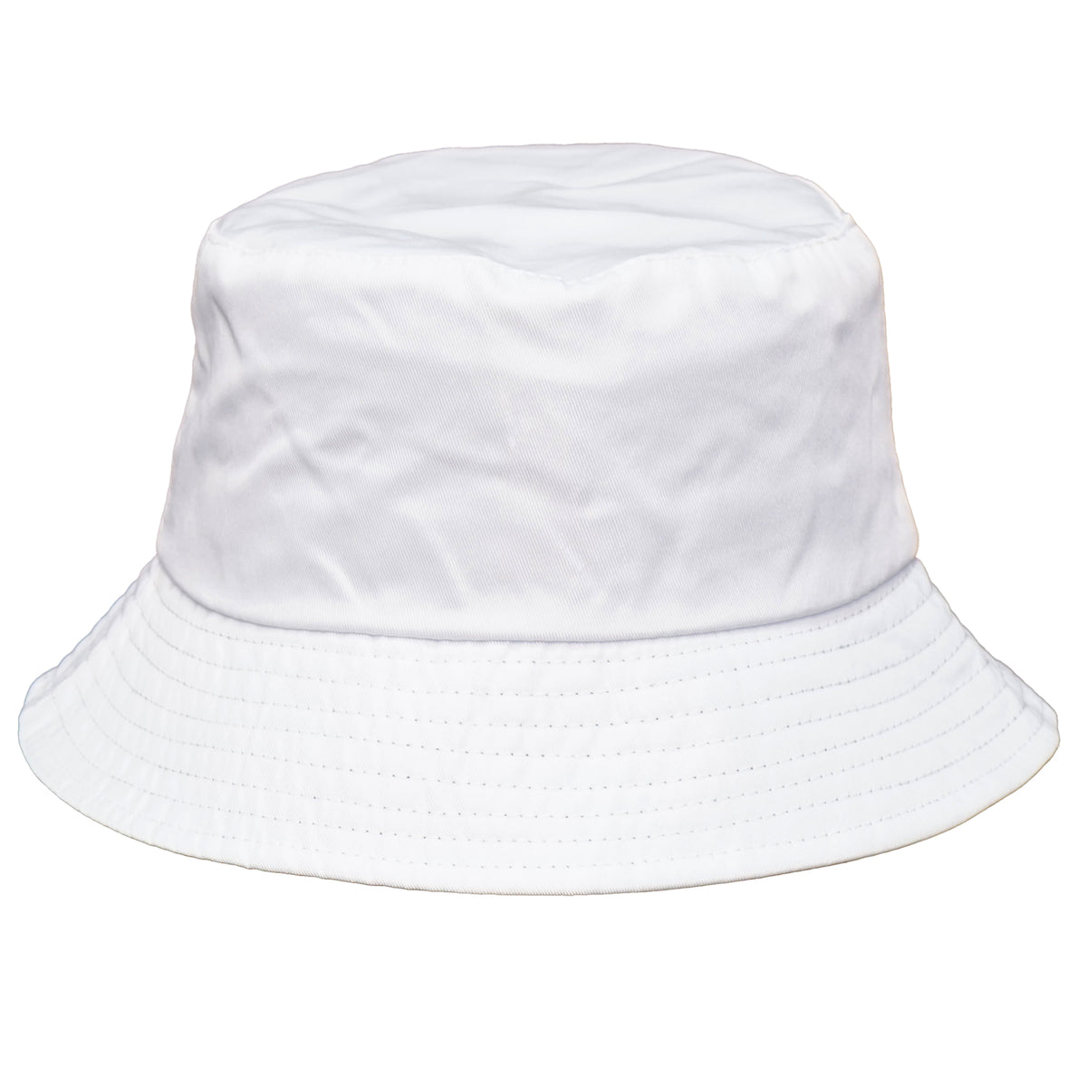 Rave Bucket Hat for Women & Men - Solid White