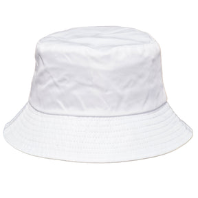 Rave Bucket Hat for Women & Men - Solid White