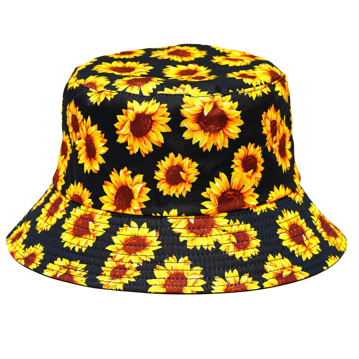 Rave Bucket Hat for Women & Men - Sunflower