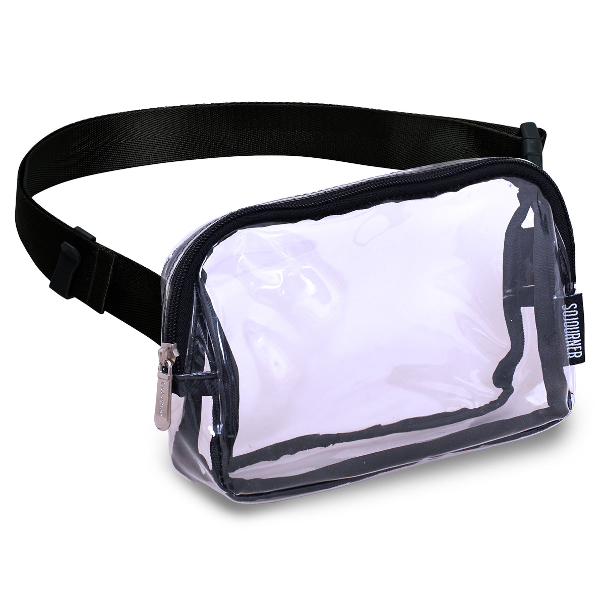 Clear Transparent Fanny Pack Belt Bag for Women I Cross Body Fanny Packs for Women