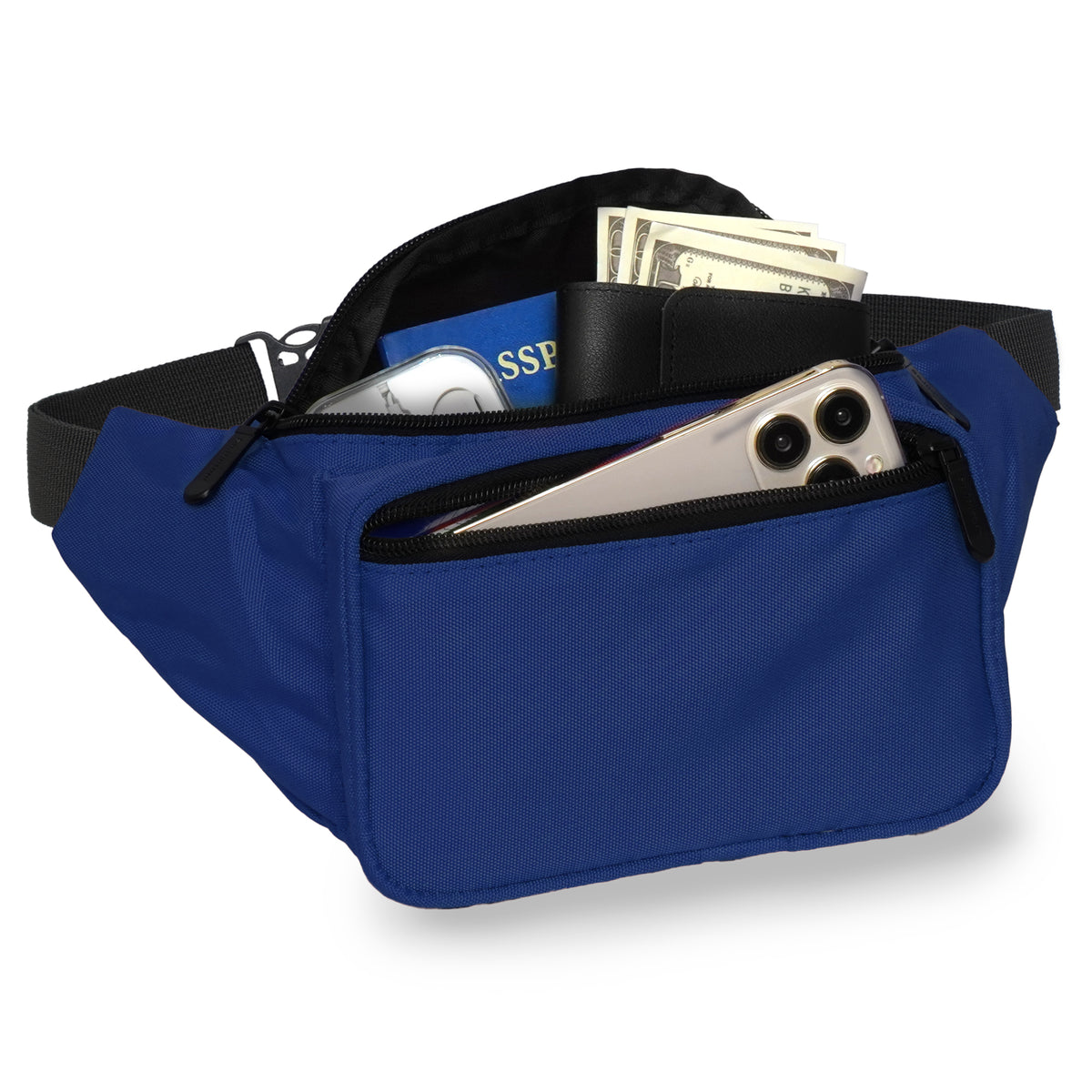 Dark Blue Fanny Pack Belt Bag I Mens Fanny Packs for Women Fashionable - Crossbody Bag Bum bag Waist Bag Waist Pack