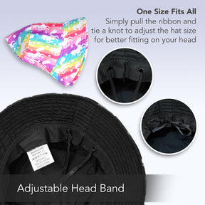 Rave Bucket Hat for Women & Men  - Unicorn