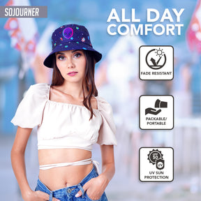 Rave Bucket Hat for Women & Men - Alien