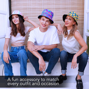 Rave Bucket Hat for Women & Men - Psychedelic
