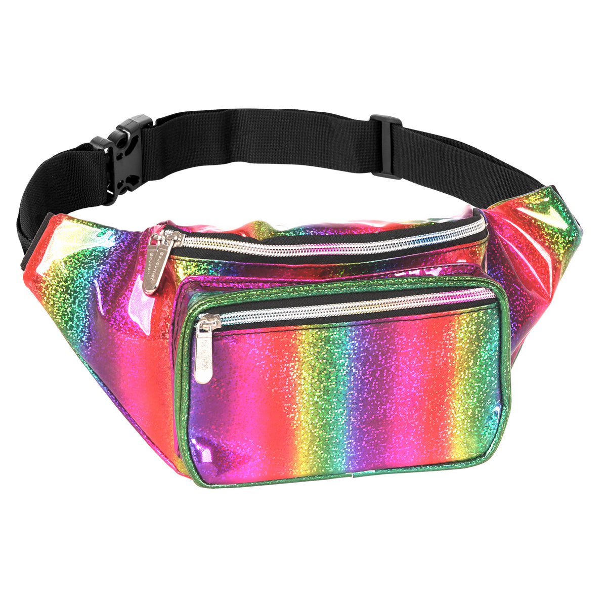 Rainbow Glitter Fanny Pack