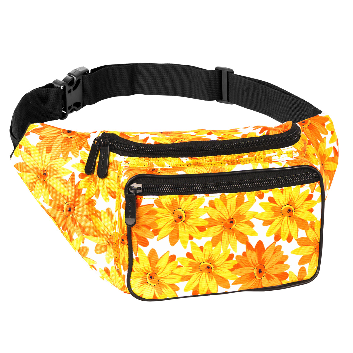 Floral Sunflower Fanny Pack (Yellow / Orange)