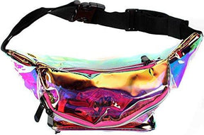 Fanny Pack Transparent Pink & Gold Fanny Pack - SoJourner Bags