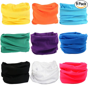 Fanny Pack 9PCS Solids Series 2 - Seamless Mask Bandana Headband - SoJourner Bags
