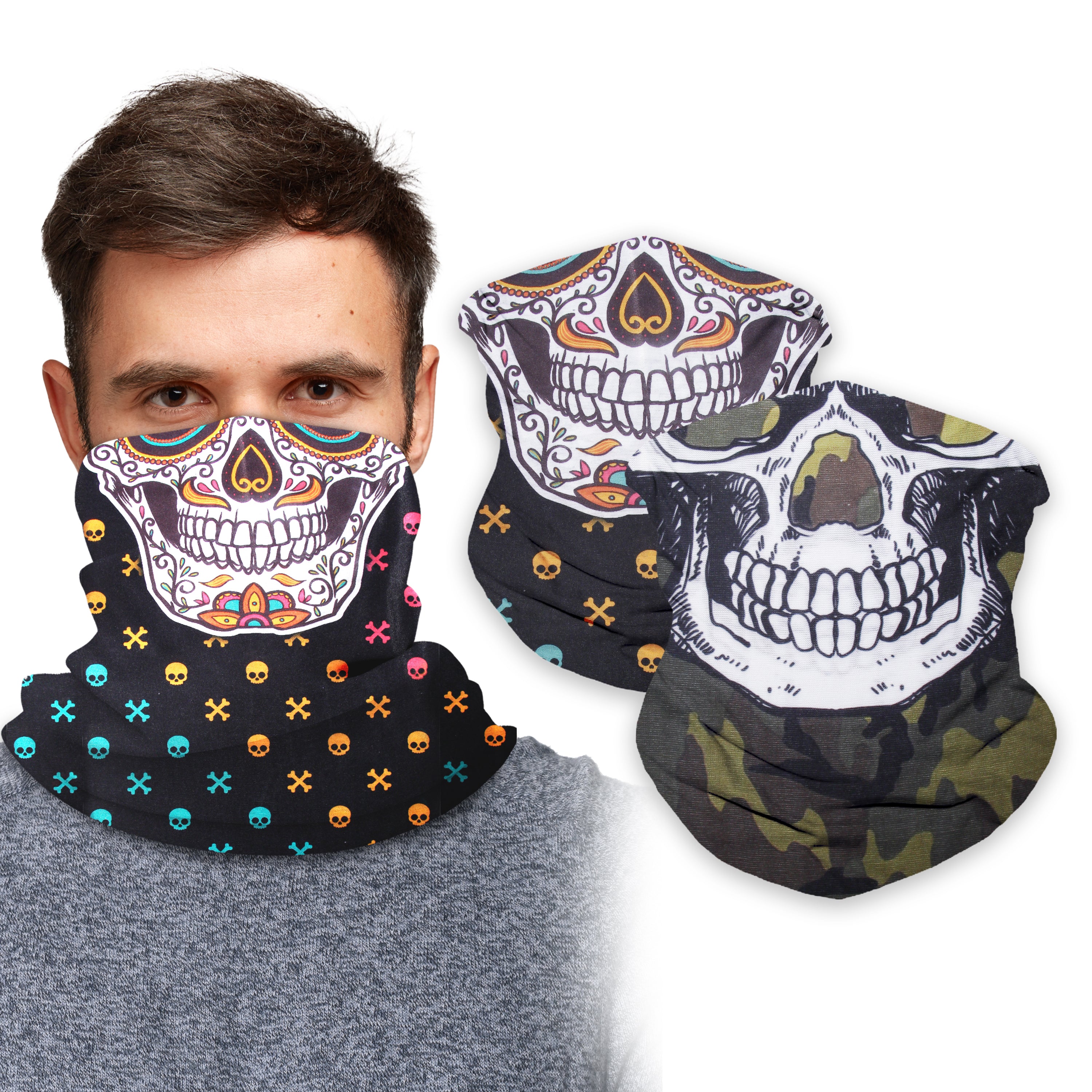 Skull Face Mask Motorcycle