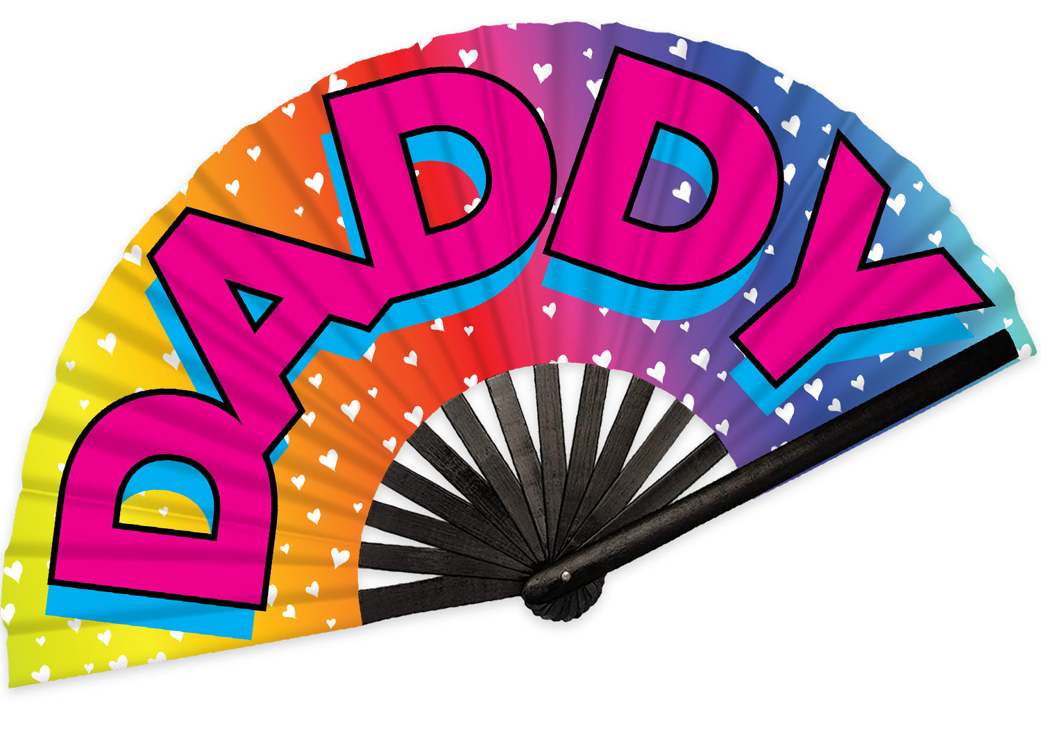 SoJourner Bags Rave Hand Fan (Daddy)