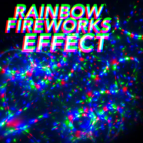Diffraction Glasses - Rainbow Fireworks Effect Refraction Glasses I Special Effects Show You Hearts for Raves, Music Festivals & More