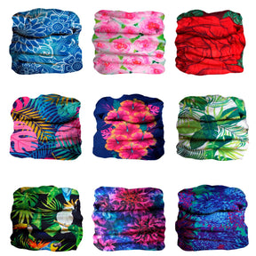 Fanny Pack 9PCS Floral Series 1 - Seamless Mask Bandana Headband - SoJourner Bags