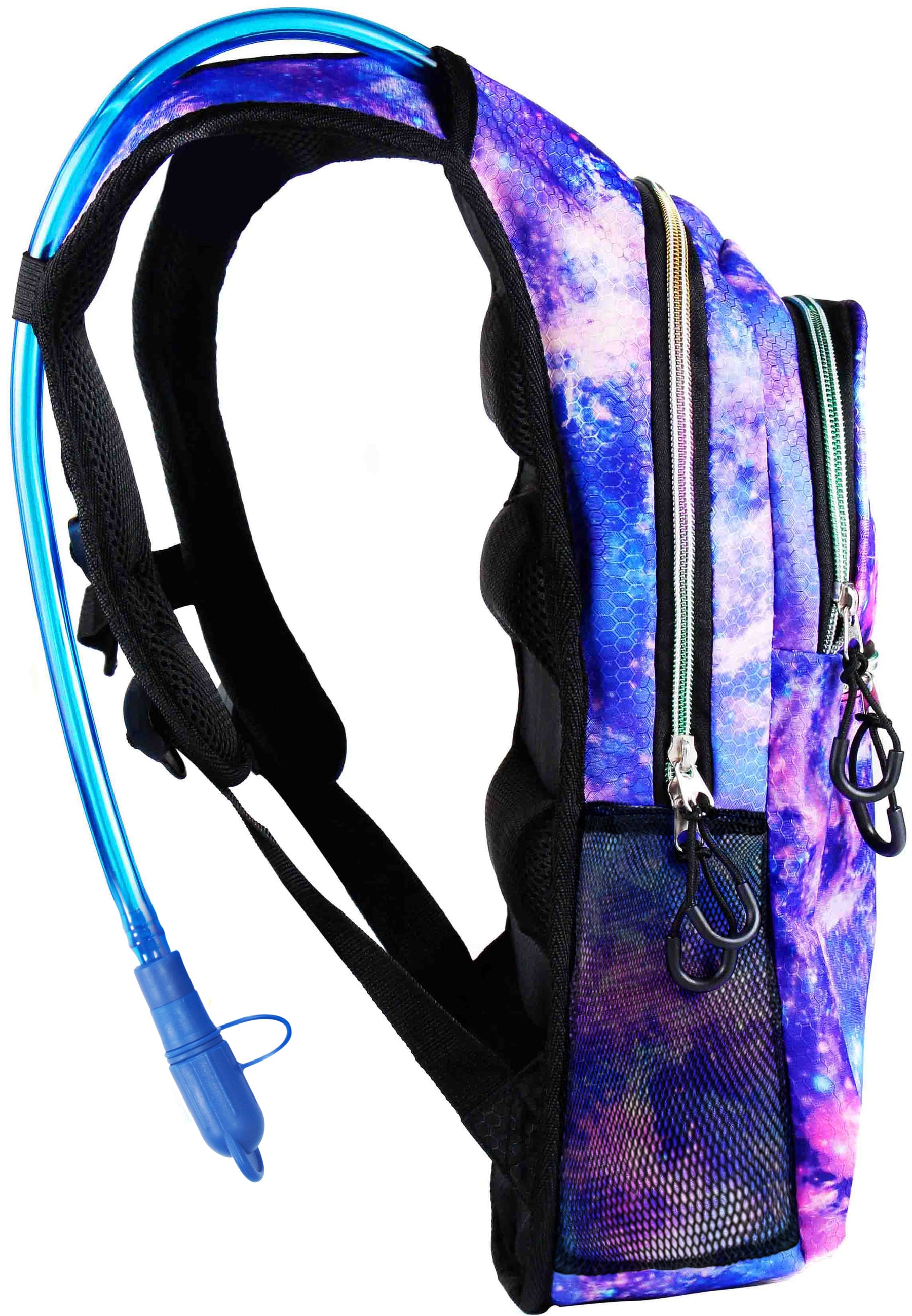 Fanny Pack Medium Hydration Pack Backpack - 2L Water Bladder - Galaxy - SoJourner Bags