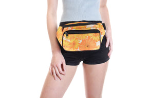 Fanny Pack Floral Sunflower Fanny Pack (Yellow / Orange) - SoJourner Bags