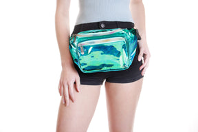 Fanny Pack Aqua Transparent Fanny Pack - SoJourner Bags