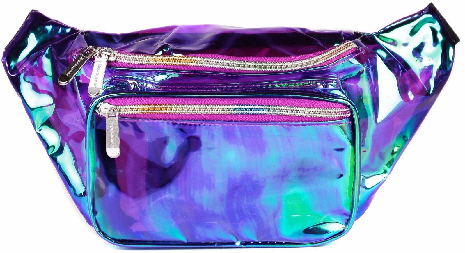 Fanny Pack Purple Transparent Fanny Pack - SoJourner Bags