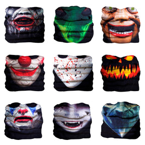Fanny Pack 9PCS Monster Series 1 - Seamless Mask Bandana Headband - SoJourner Bags