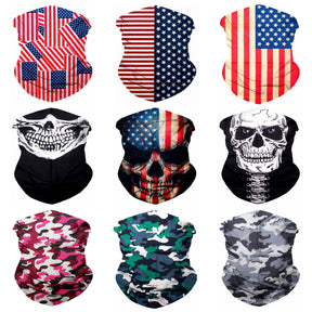 Neck Gaiter Face Mask Bandana Neck Gators Face Coverings for Men & Women I Neck Gator Masks Patriot 1