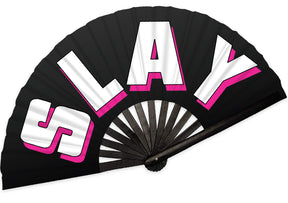 SoJourner Bags Rave Hand Fan (Slay)