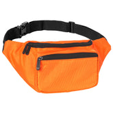Solid Color Fanny Pack (Orange)