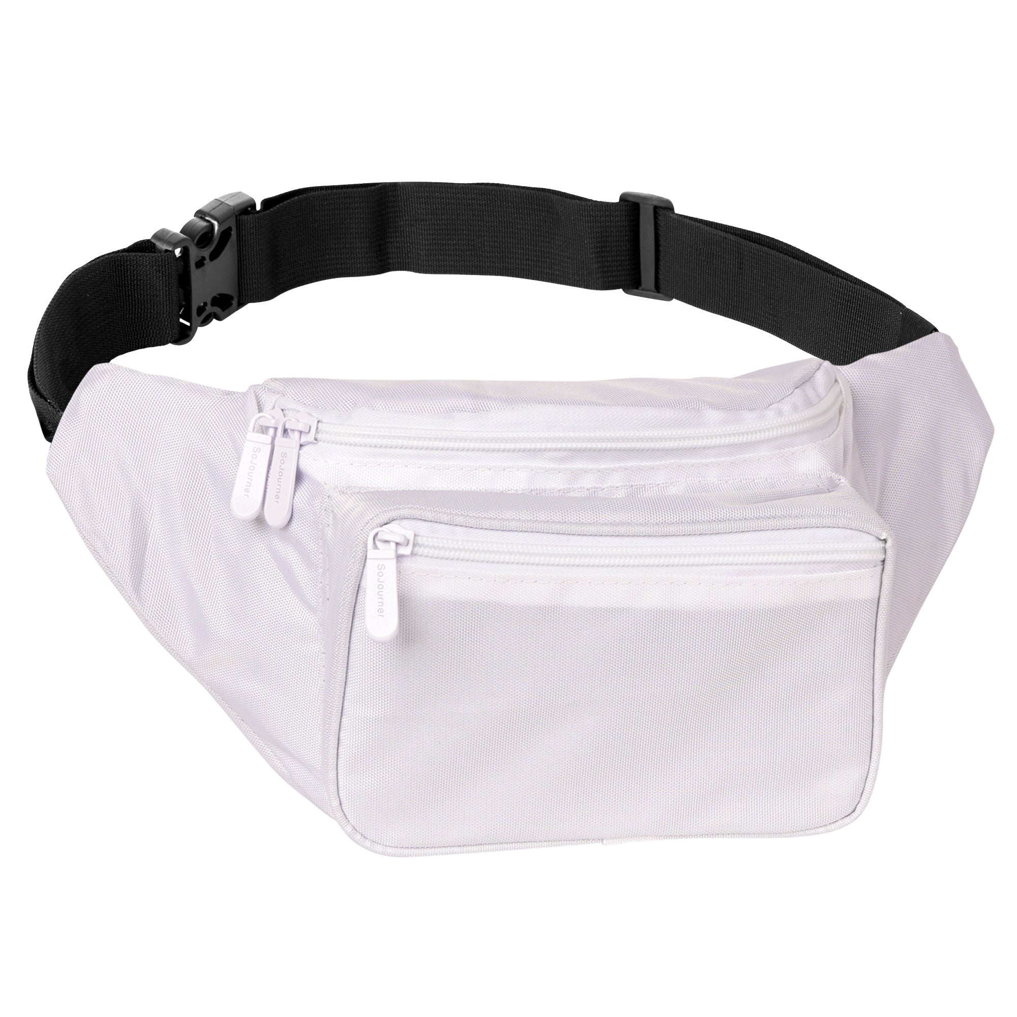Solid Color Fanny Pack (White)